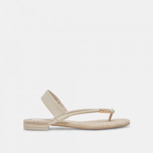 Dolce Vita Bacey Women Sandals Cream | US-765491HIW