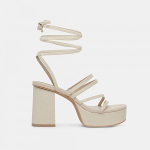 Dolce Vita Barbs Women Heels Cream | US-362794TPM