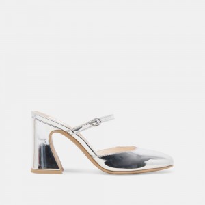 Dolce Vita Bienne Women Heels Silver | US-631708CUV