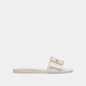 Dolce Vita Dasa Pearl Women Sandals White | US-482507BUM