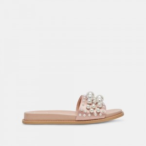 Dolce Vita Gabbi Pearl Women Sandals Beige | US-387046OXS