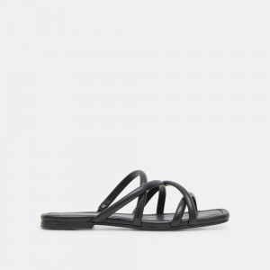 Dolce Vita Lanza Women Sandals Black | US-978243FBE