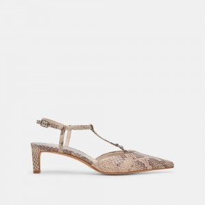 Dolce Vita Lavon Women Heels Beige | US-036549YRN