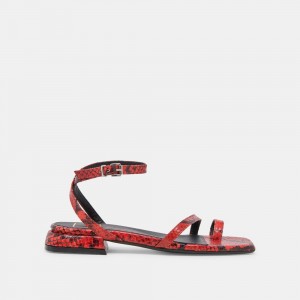 Dolce Vita Lexi Women Sandals Red | US-962743JDL