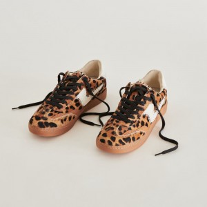 Dolce Vita Notice Stitch Women Sneakers Leopard | US-203894GVQ