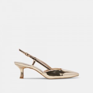 Dolce Vita Odela Women Heels Light Gold | US-061273SIW