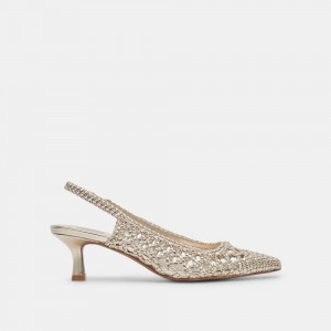 Dolce Vita Olympa Women Heels Light Gold | US-824706CSA