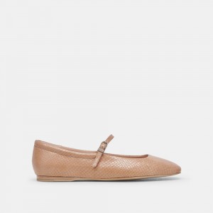 Dolce Vita Reyes Women Ballet Flats Beige | US-857041GHA