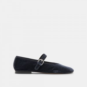 Dolce Vita Roslyn Women Ballet Flats Dark Blue | US-758140AUV