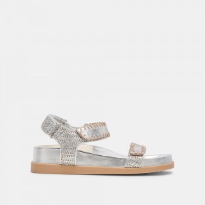 Dolce Vita Senora Women Sandals Silver | US-870152THA