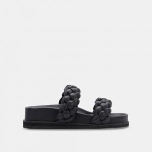 Dolce Vita Signe Women Sandals Black | US-674502DOP