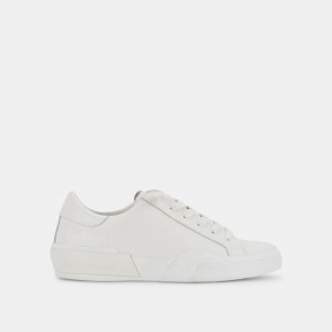 Dolce Vita Zina 360 Leather Women Sneakers White | US-106792BAV