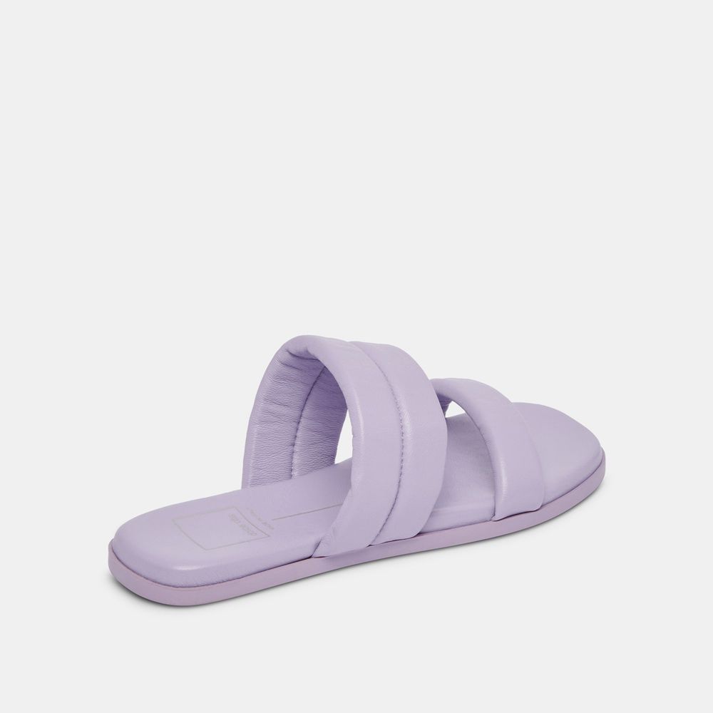 Dolce Vita Adore Leather Women Sandals Light Purple | US-419730BPV