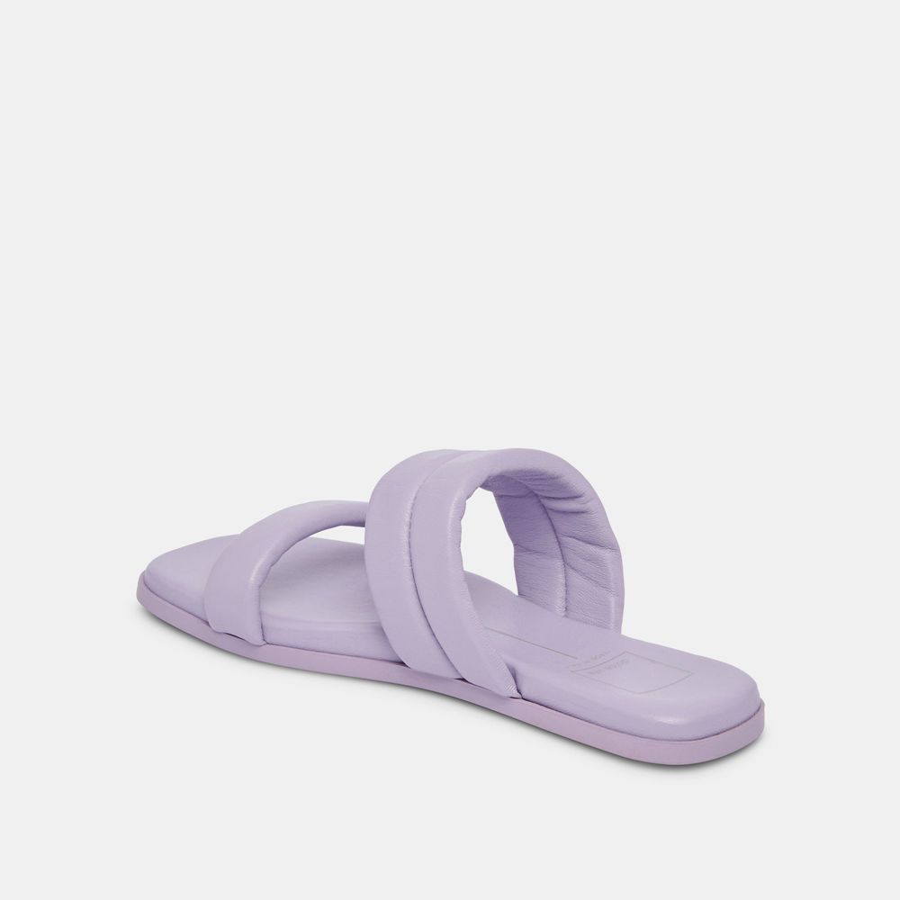 Dolce Vita Adore Leather Women Sandals Light Purple | US-419730BPV