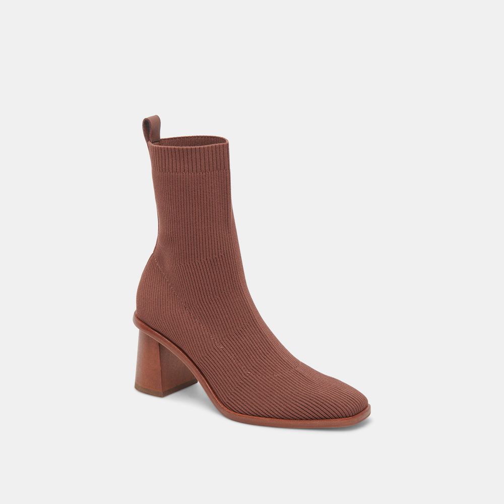 Dolce Vita Alaya Women Booties Brown | US-234671XIN