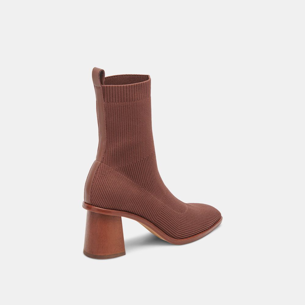 Dolce Vita Alaya Women Booties Brown | US-234671XIN