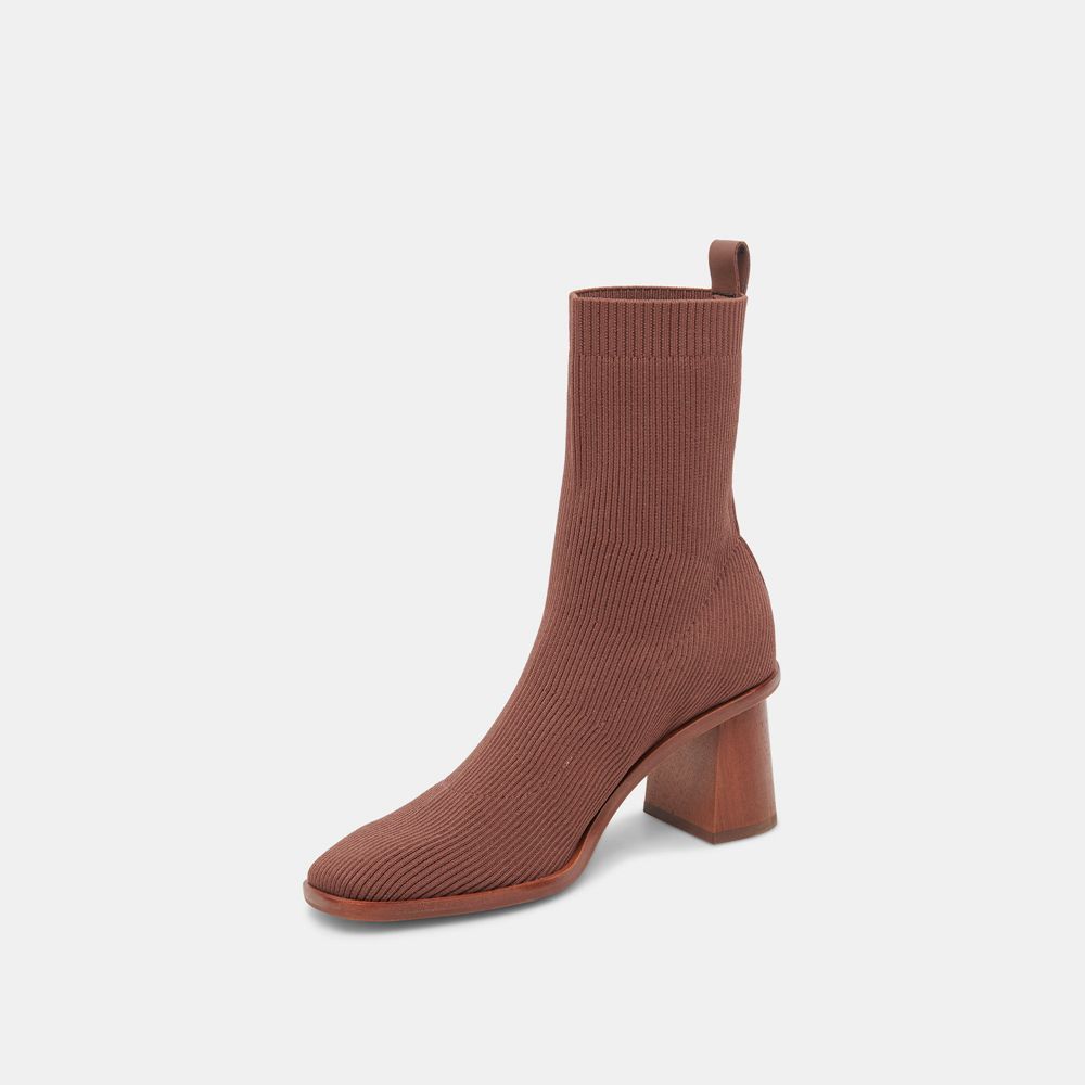 Dolce Vita Alaya Women Booties Brown | US-234671XIN