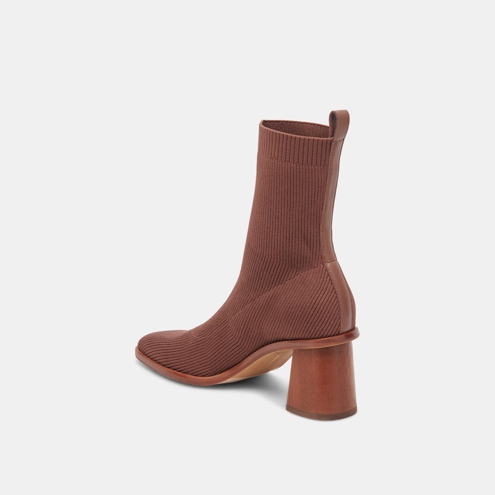 Dolce Vita Alaya Women Booties Brown | US-234671XIN