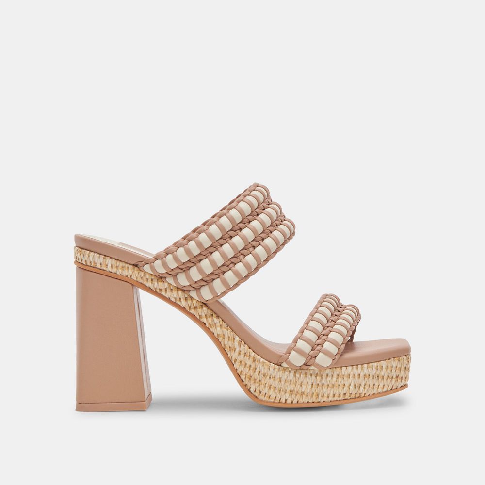 Dolce Vita Alfred Women Heels Cream / Beige | US-492637ICV