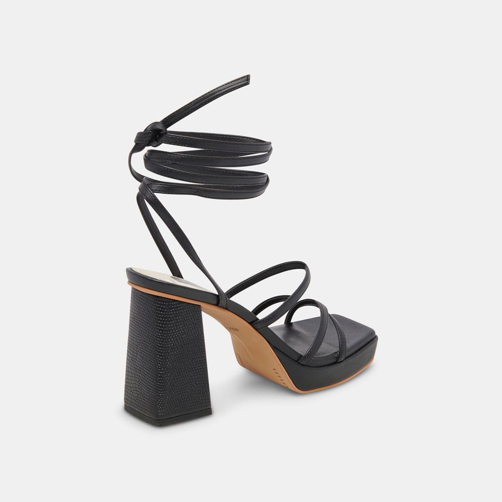 Dolce Vita Amanda Women Heels Black | US-297468ZIS