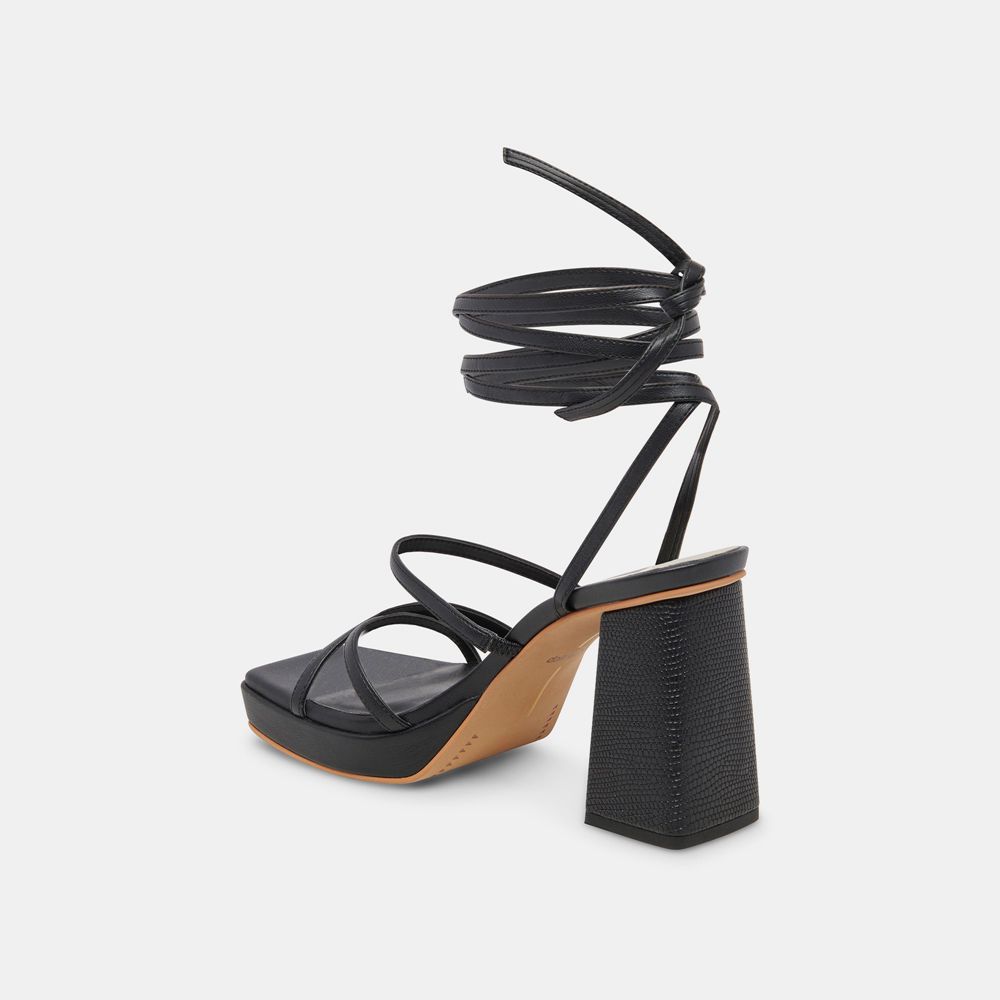 Dolce Vita Amanda Women Heels Black | US-297468ZIS