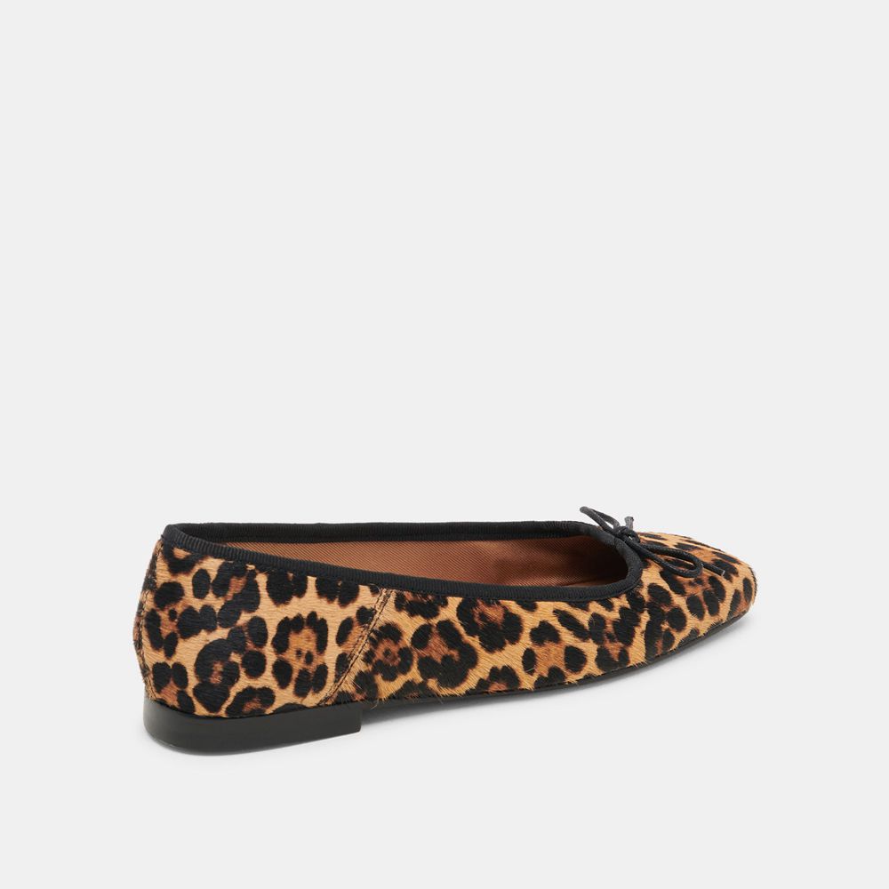 Dolce Vita Anisa Women Ballet Flats Leopard | US-527146WZK