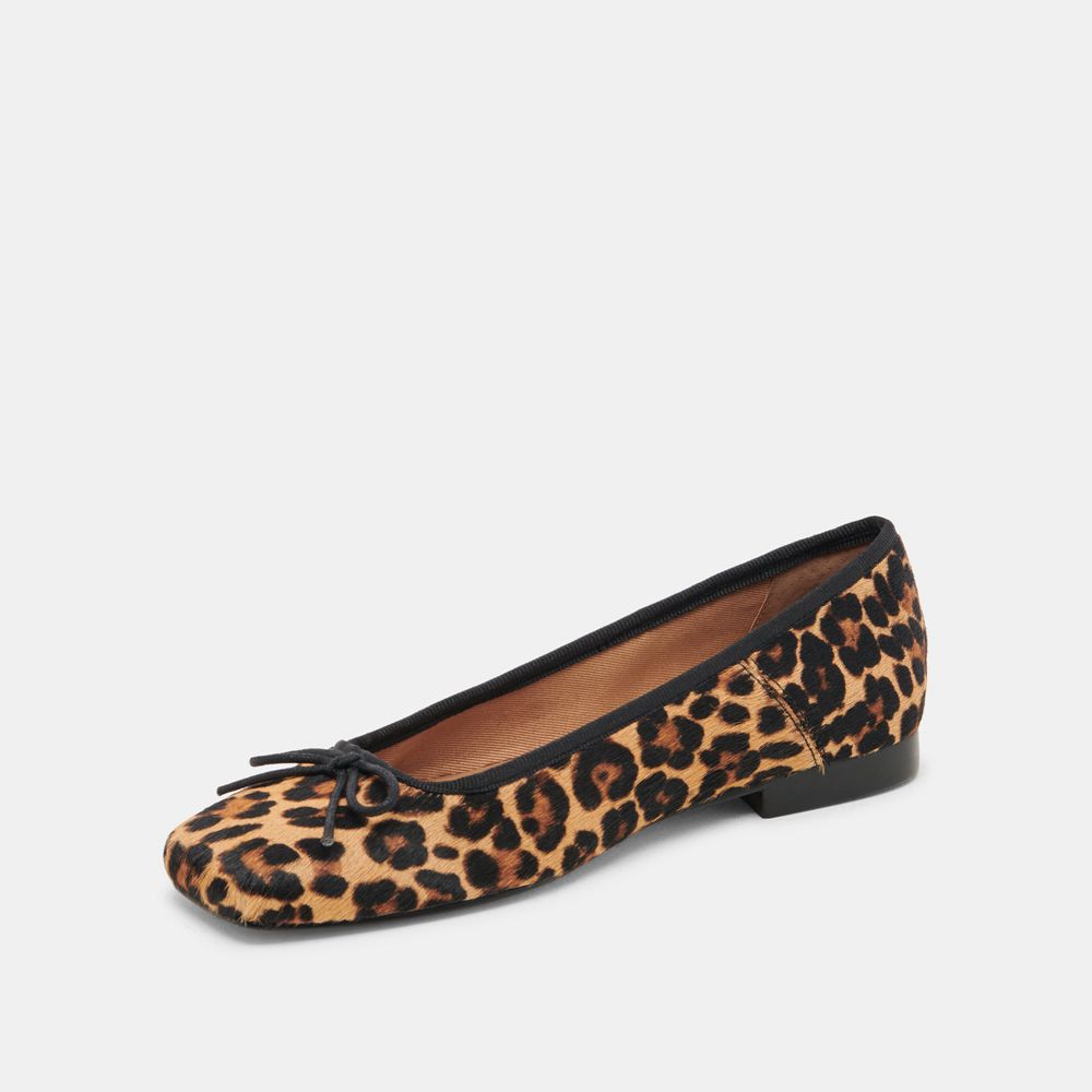 Dolce Vita Anisa Women Ballet Flats Leopard | US-527146WZK