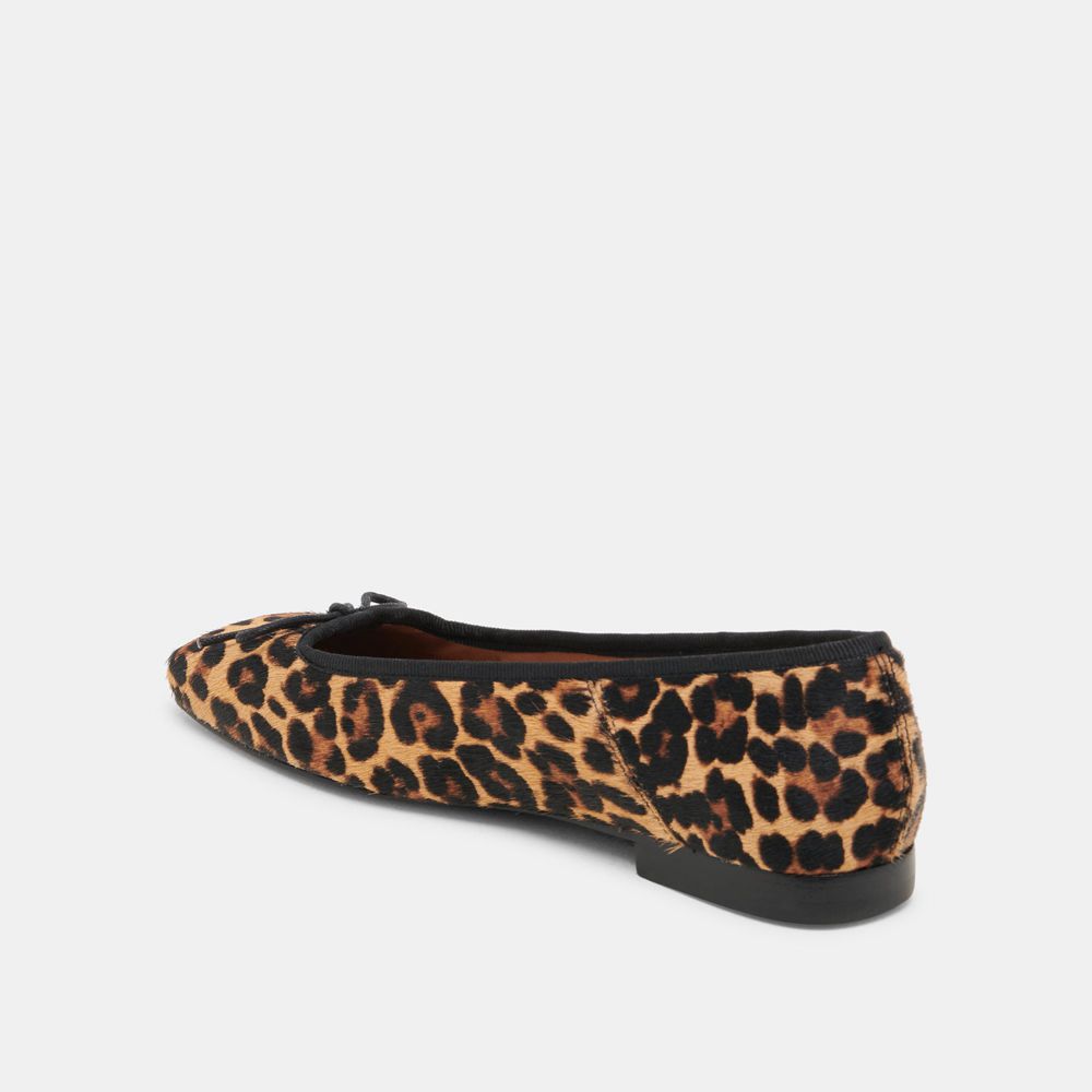 Dolce Vita Anisa Women Ballet Flats Leopard | US-527146WZK