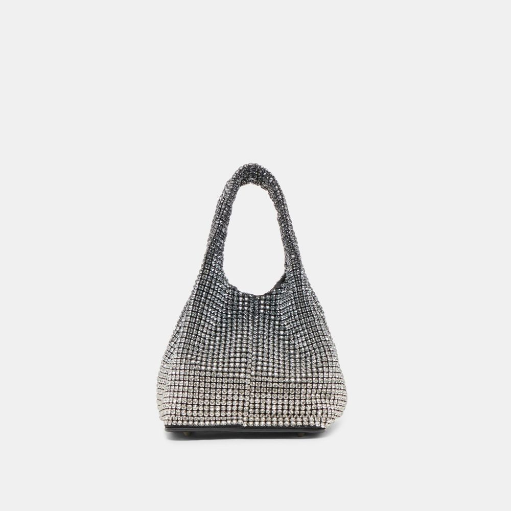 Dolce Vita Anna Mesh Women Handbag Black | US-410352EWT