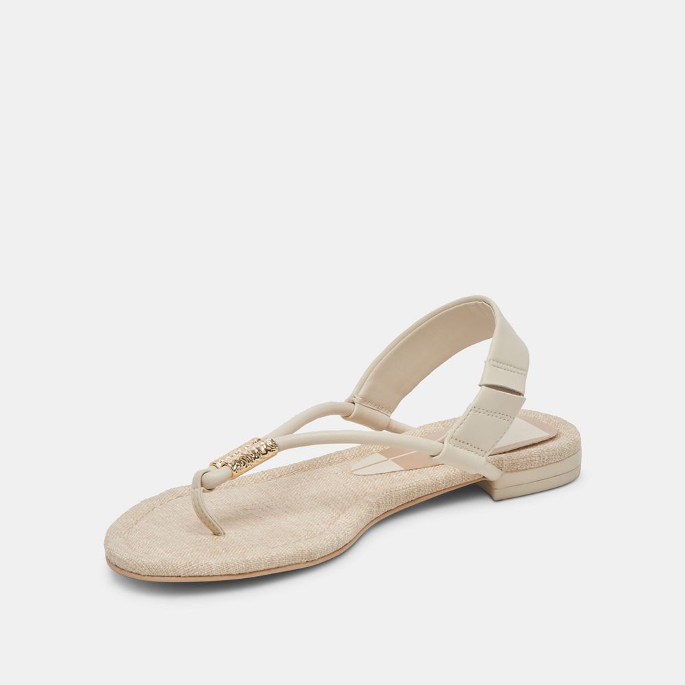 Dolce Vita Bacey Women Sandals Cream | US-765491HIW