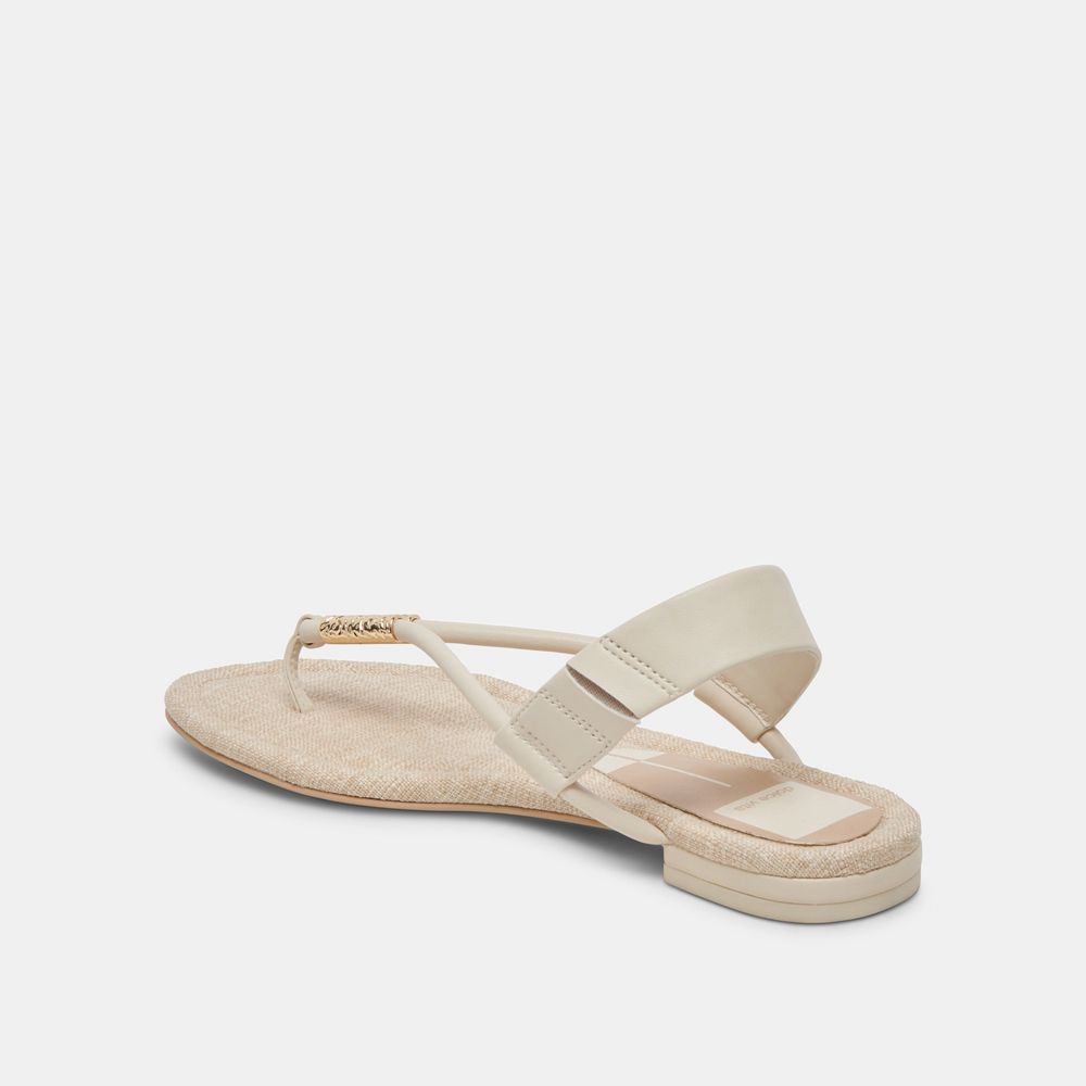 Dolce Vita Bacey Women Sandals Cream | US-765491HIW