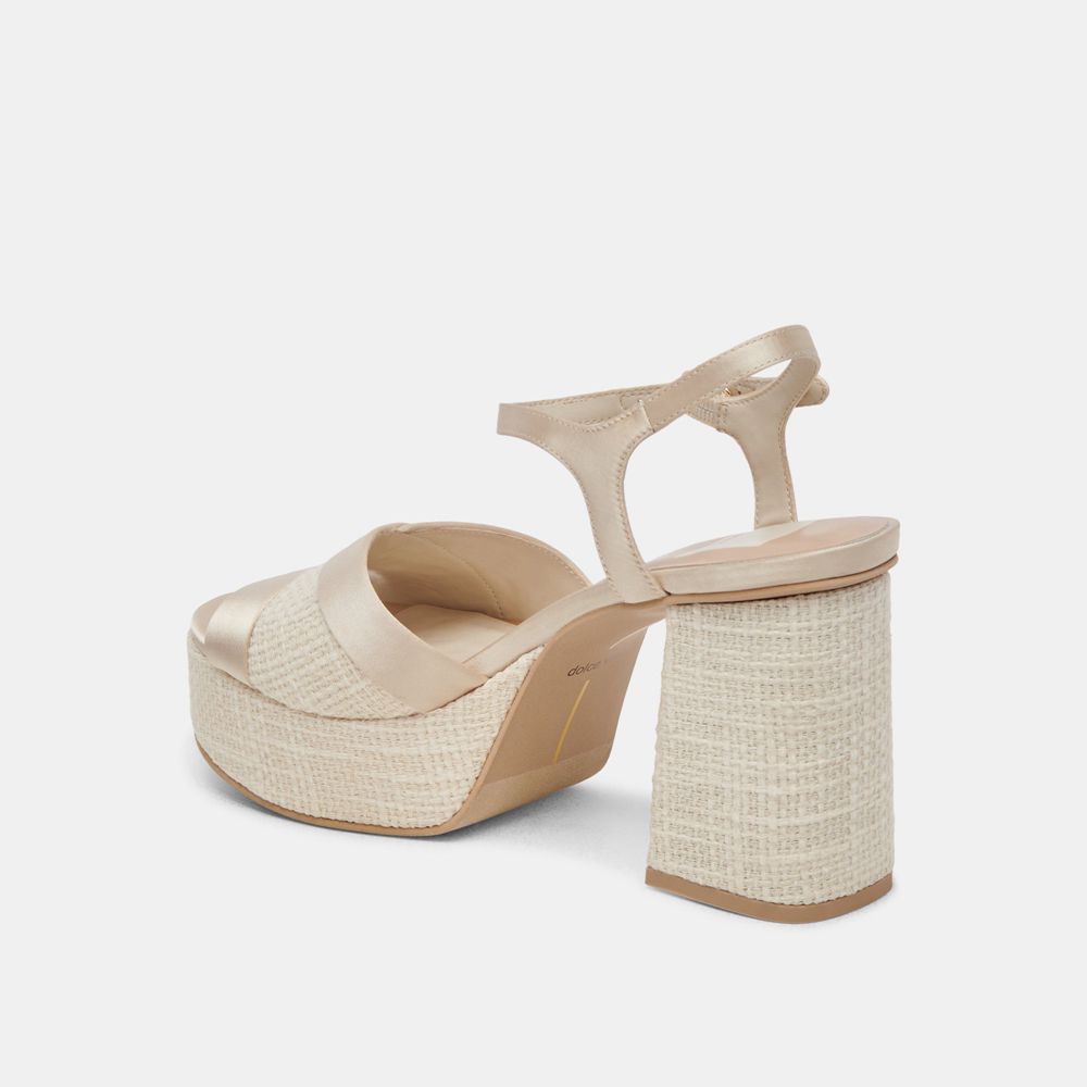 Dolce Vita Baily Women Heels Cream | US-197234RLD