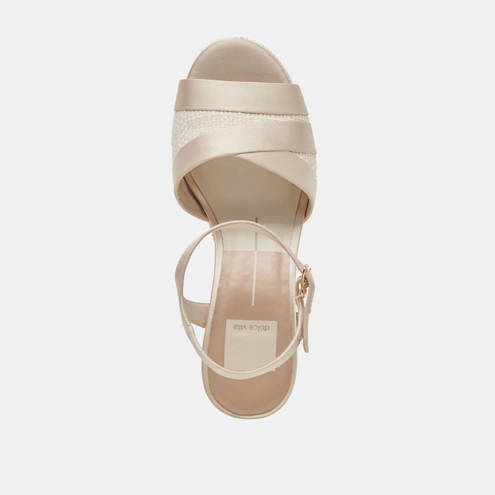 Dolce Vita Baily Women Heels Cream | US-197234RLD