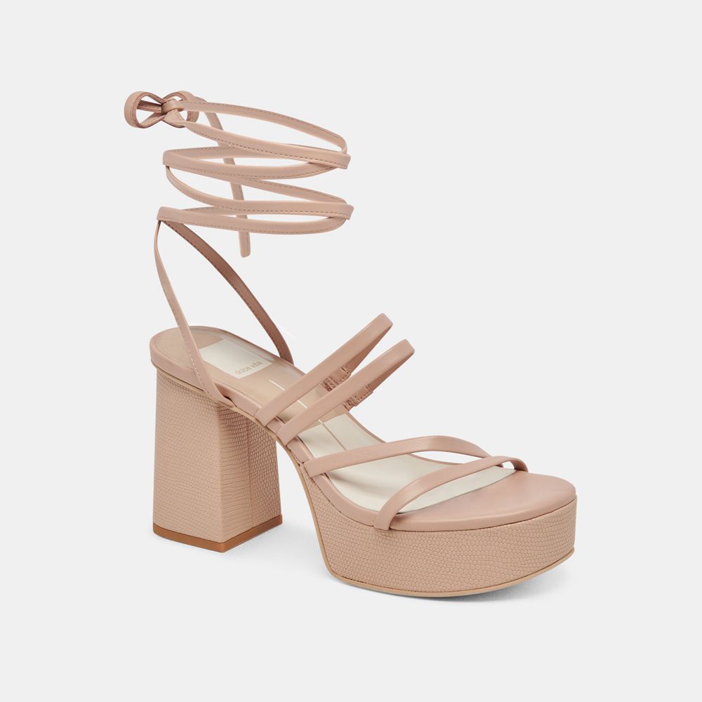 Dolce Vita Barbs Women Heels Beige | US-543927EKI