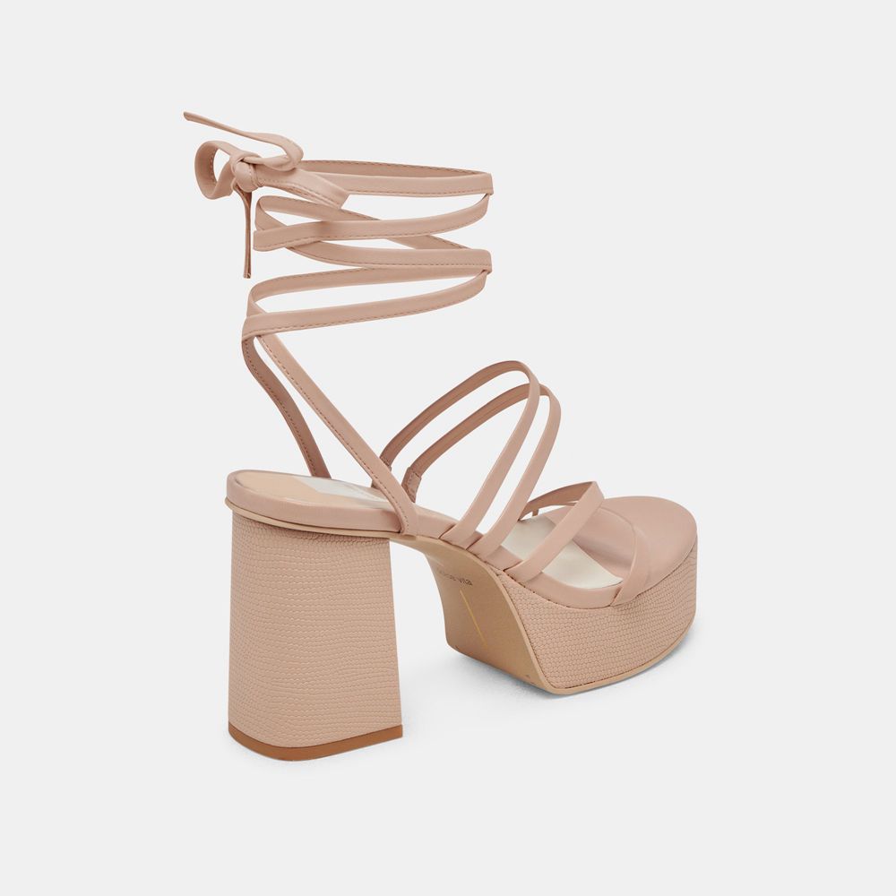 Dolce Vita Barbs Women Heels Beige | US-543927EKI