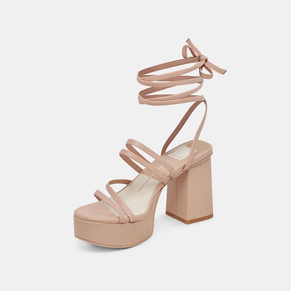 Dolce Vita Barbs Women Heels Beige | US-543927EKI