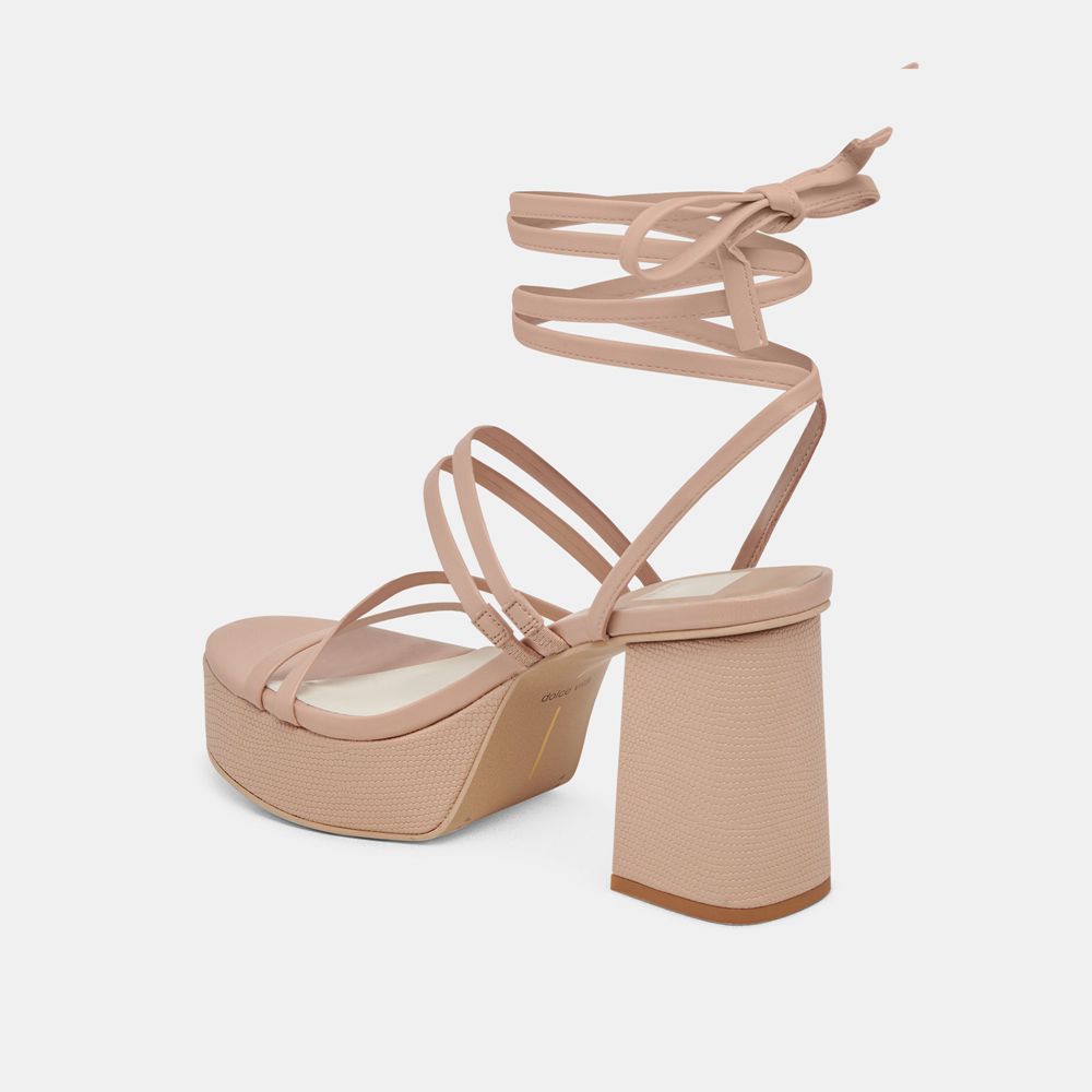 Dolce Vita Barbs Women Heels Beige | US-543927EKI