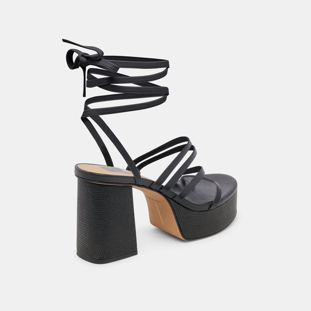 Dolce Vita Barbs Women Heels Black | US-256710NJB