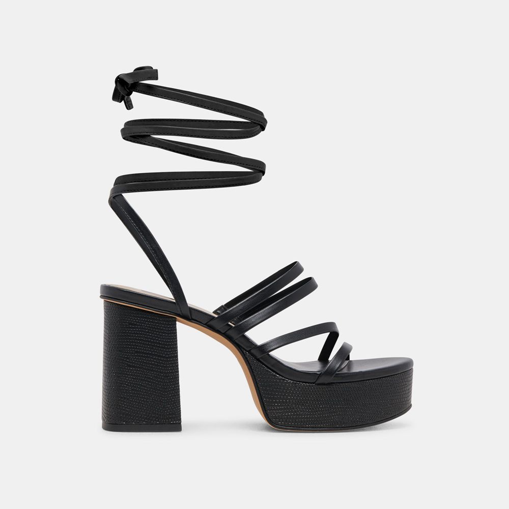 Dolce Vita Barbs Women Heels Black | US-256710NJB