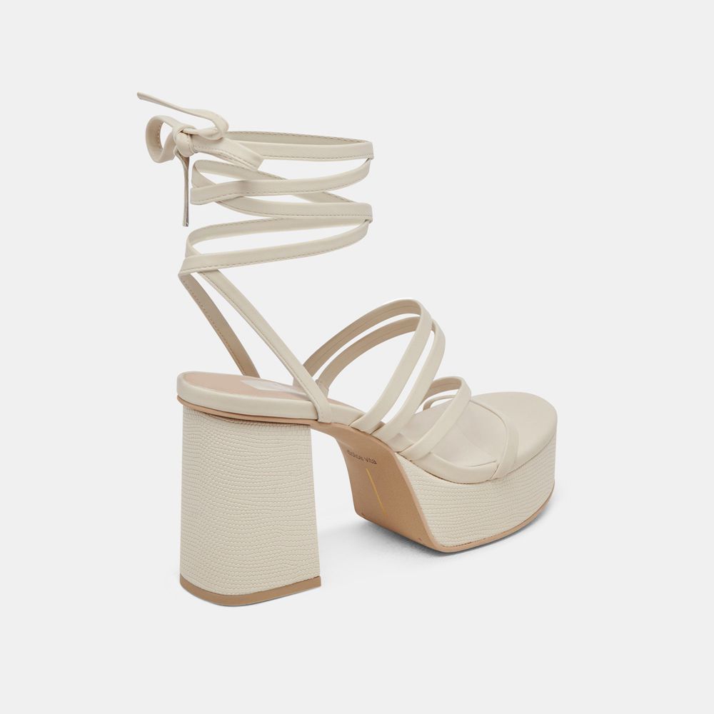 Dolce Vita Barbs Women Heels Cream | US-362794TPM