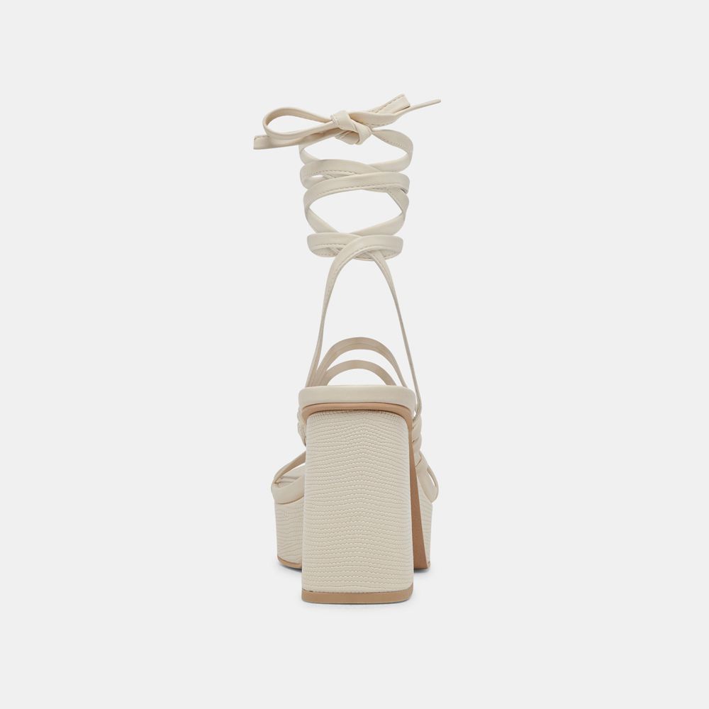 Dolce Vita Barbs Women Heels Cream | US-362794TPM