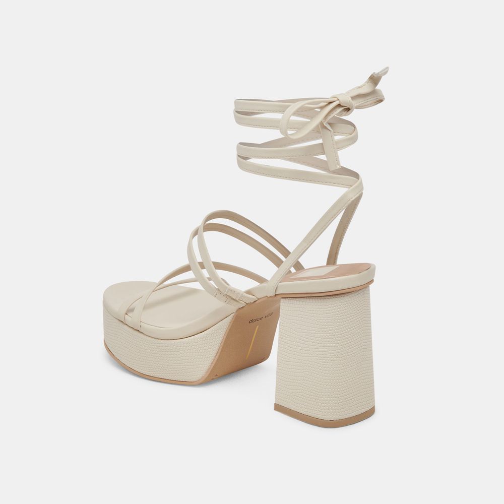 Dolce Vita Barbs Women Heels Cream | US-362794TPM