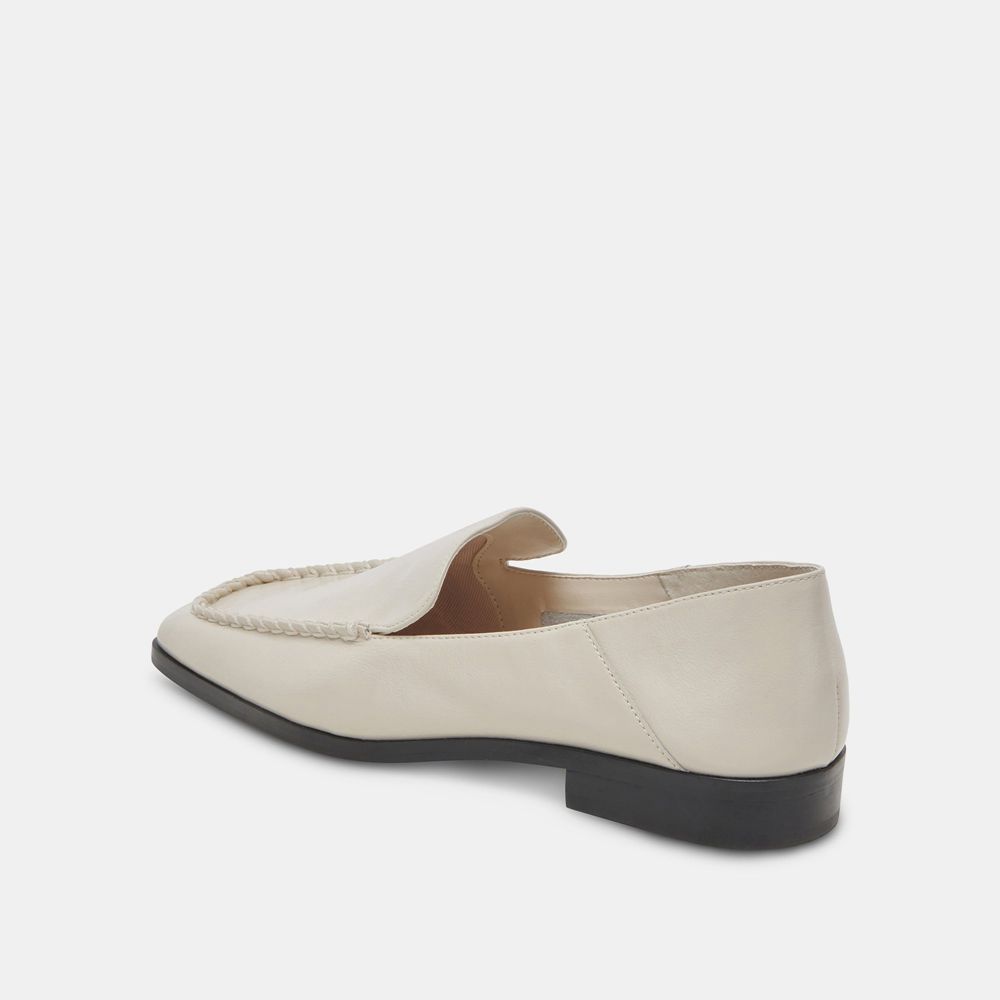 Dolce Vita Beny Crinkle Patent Women Flats Cream | US-241678YPH