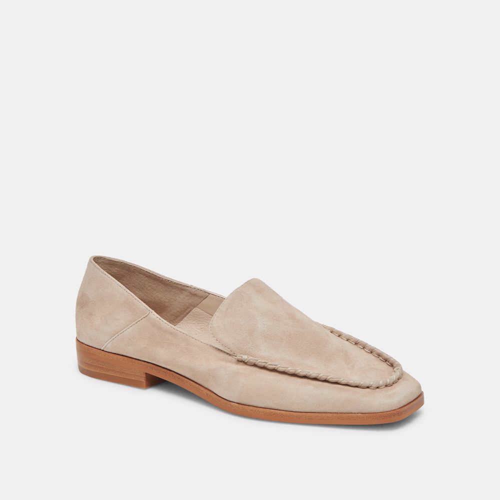 Dolce Vita Beny Suede Women Flats Beige | US-270348TBD