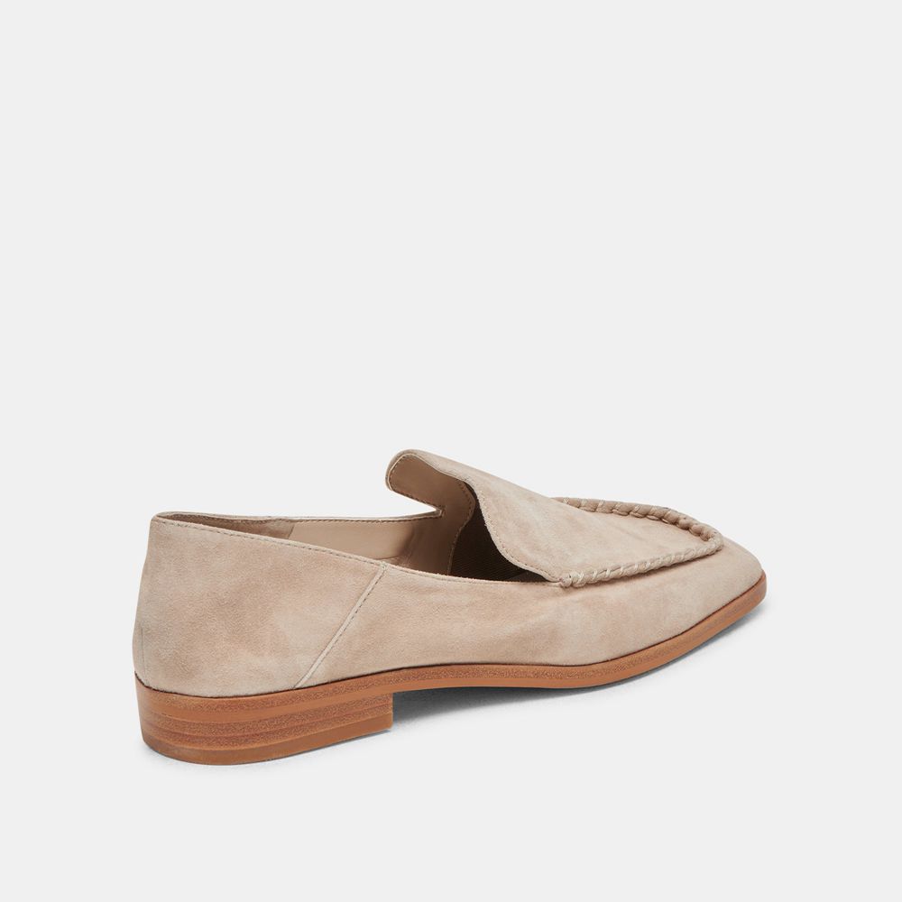 Dolce Vita Beny Suede Women Flats Beige | US-270348TBD