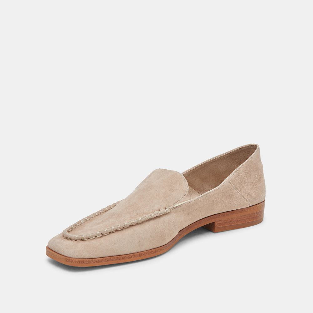 Dolce Vita Beny Suede Women Flats Beige | US-270348TBD