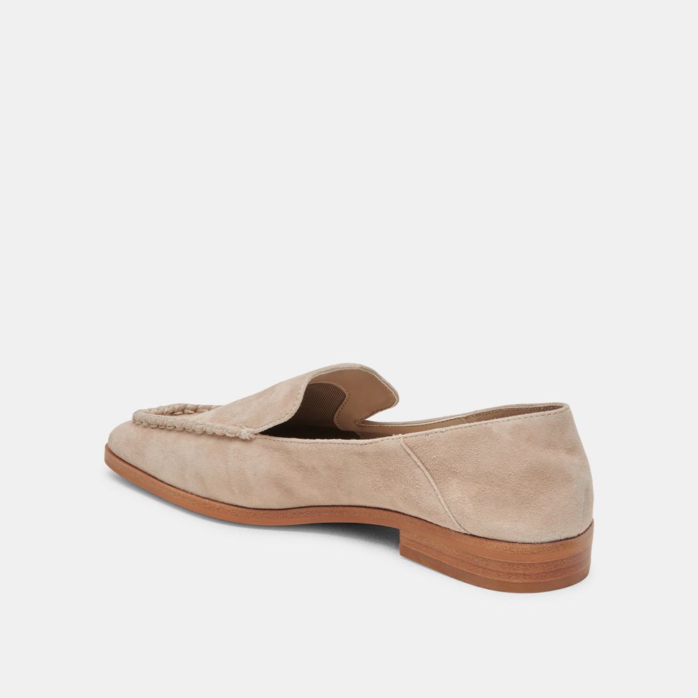 Dolce Vita Beny Suede Women Flats Beige | US-270348TBD