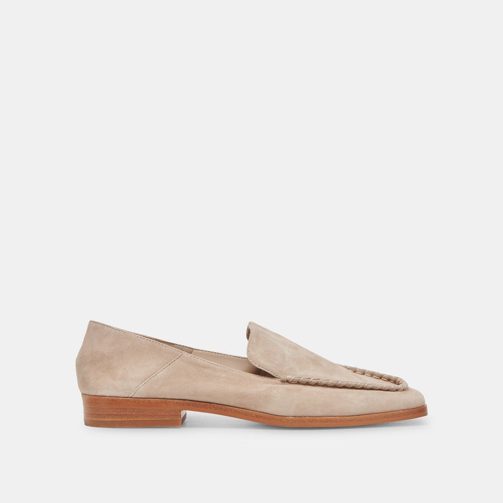 Dolce Vita Beny Suede Women Flats Beige | US-270348TBD