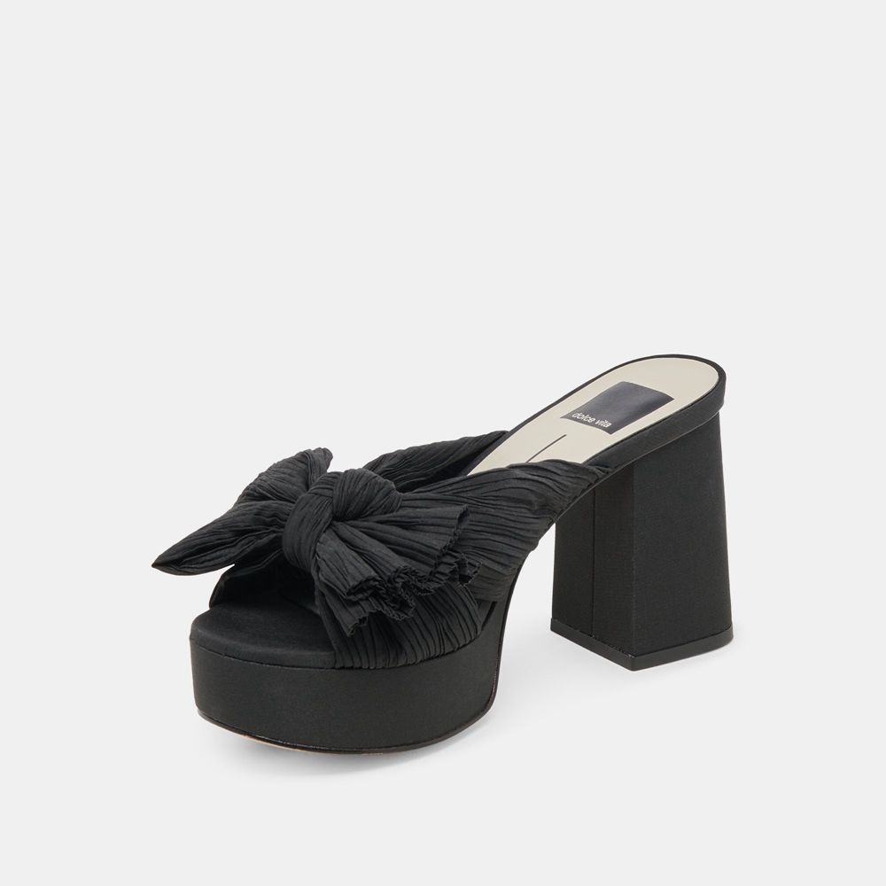 Dolce Vita Blare Women Heels Black | US-452608NYE