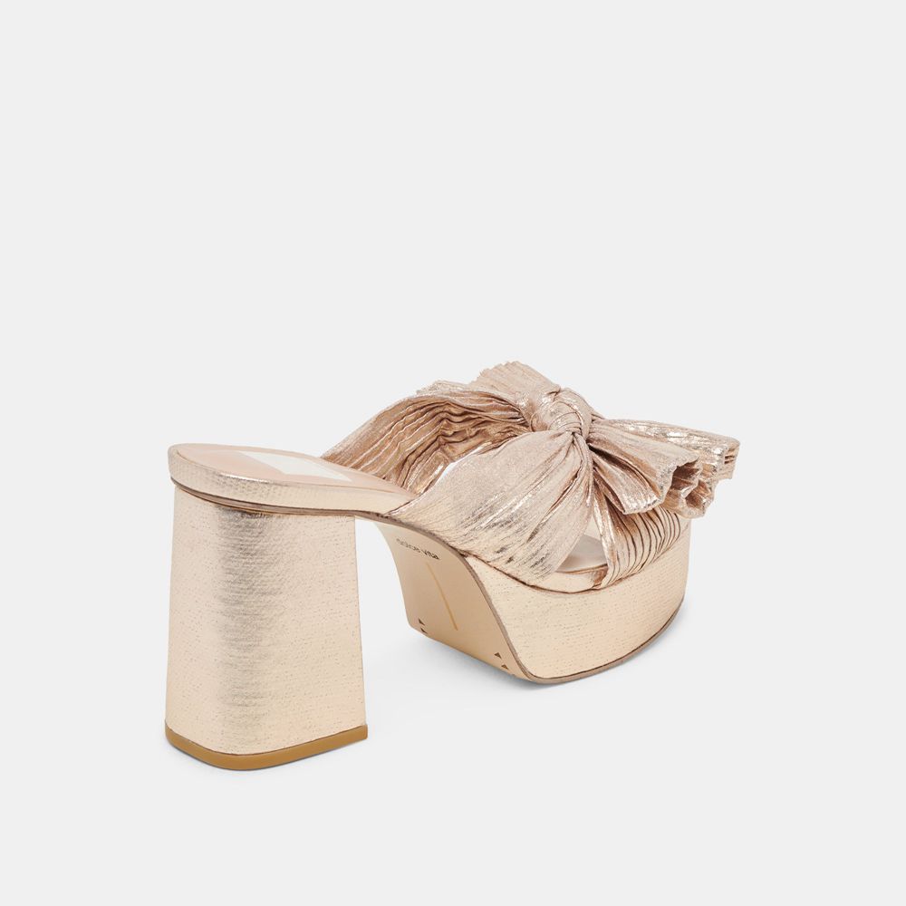 Dolce Vita Blare Women Heels Platinum | US-956841BKU